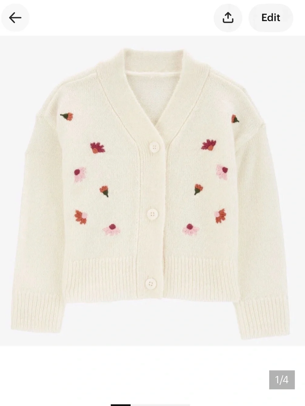 Toddler Girl Cardigan Bundle 24M Ralph Lauren & Carter's Sweaters